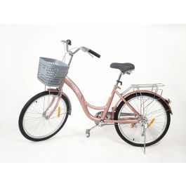 Vélo ville 24 pouces - Titou - Rose gold