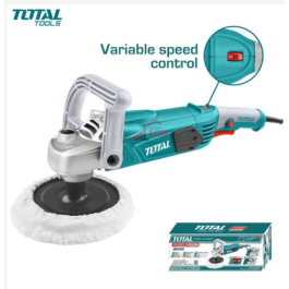 Ponceuse Polisseuse à Disque Électrique - TOTAL TOOLS - 180 mm - 1400W
