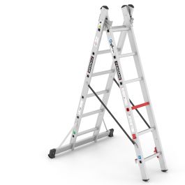 Échelle en aluminium transformable TSA4 2x6 marches - 2x2