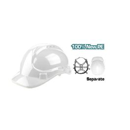 Casque de protection -Blanc -TOTAL-