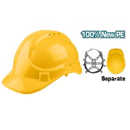 Casque de protection -Jaune -TOTAL-