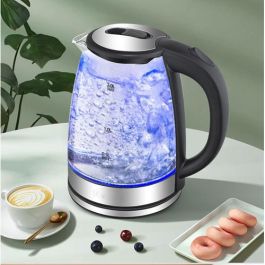 Bouilloire électrique En Verre - 2 L - En Acier Inoxydable - 1500W