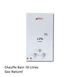 Chauffe-Bain Florence 10 Litres Blanc - Gaz Naturel