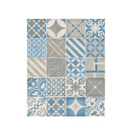 Grès venti boost blue mix 20x20 Atlas Concorde