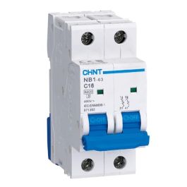 DISJONCTEUR NB1-63 2P C20 6KA CHINT