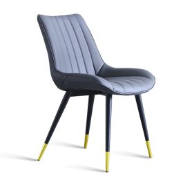 ESPACE HOME - chaise starck - dim 51 x 83 x 44 cm-gris