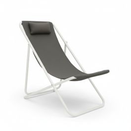 Chaise longue Metatub - Acier époxy - 121x54x6 cm