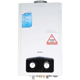 Chauffe Eau Biolux M.10GPL à Gaz Bouteille 10L Blanc
