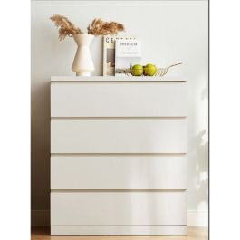 Commode - 90x70x45 cm – Blanc – Bois