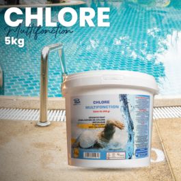 Chlore multifonction Galet 200 Gr 5 KG 