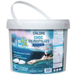 Chlore rapide Duline PRO-20 - Pastilles 20g - 5Kg