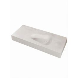 Plan Vasque Double Corian Chopin - 160x45x15 cm