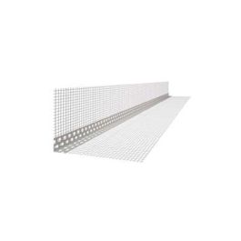 Corniere angle 2.5m pvc + fibre de verre