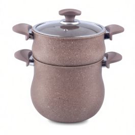 Couscoussier Granite OMS TITOU - 3060-24 - 6.3L – Beige