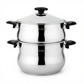 Couscoussier TITOU – 9,2L – Inox 18/10 – Noir