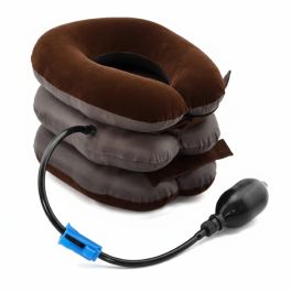 Coussin cervical - gonflable - 3 niveaux - réglables