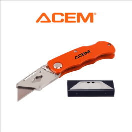 Couteau pliable multi-usage c - orange