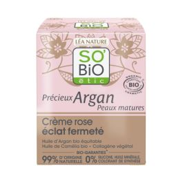 Crème Rose Éclat Fermeté Jour 50ml - SO'BiO étic - Anti-Âge