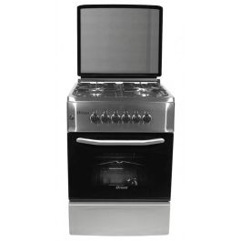 Cuisinière à Gaz Orient OC-50-60 SIT Avec Tourne Broche 4 Feux 50Cm Inox