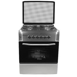 Cuisinière à Gaz Orient OC-60-60 SIT Avec Tourne Broche 4 Feux 60Cm Inox