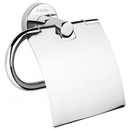 Dérouleur de papier WC avec couvercle Yasmine SANA - SOPAL - SB83A04 - chromé