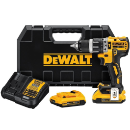 Perceuse-visseuse à percussion DEWALT DCD796 - Sans Fil 18V 2Ah Sans Charbon Double Batteries