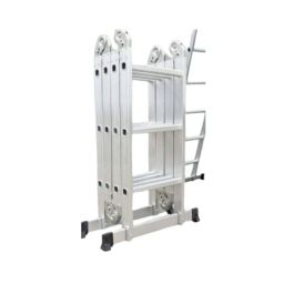 Échelle télescopique en aluminium 3.70m 4x3 Marches