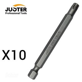 Lot de 10 Tournevis à Tête Unique - T30*75MM