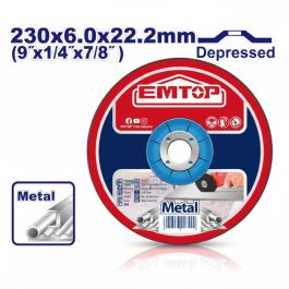 Disque tronçonner EMTOP - ACD602301 - 230 x 6 mm