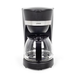 Cafetière électrique LIVOO DOD200N 12 tasses Noir