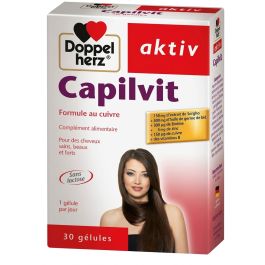 Doppelherz Aktiv Capilvit - Cheveux & Ongles - 30 Gélules