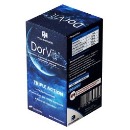 PHARMAHEALTH Dorvit B Complément Alimentaire 30 Gélules