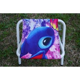 Tabouret enfant pliant - Metatub - Stitch - Compact et léger