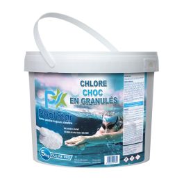 Chlore choc en granulés 5Kg - Poolstar