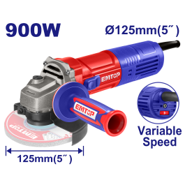 Meule 125 900w a variateur EMTOP EAGRS09051
