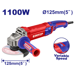 Meule 125 1100w a variateur EMTOP EAGRS11053
