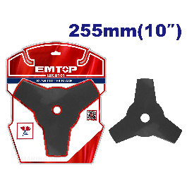 Lame de debroussailleuse 255mm EMTOP EBCB101