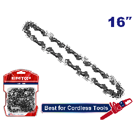 Chaine tronçonneuse 16cm EMTOP ECCL5163