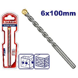 Meche a beton 6*100 tct EMTOP ECDB020610