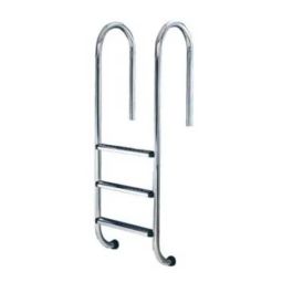 Echelle de piscine - Acier inoxydable - 3 marches -  Ø43 mm