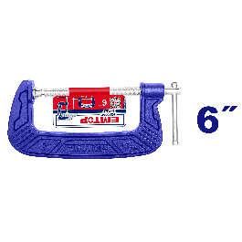 Serre joint g 6" 150mm EMTOP ECLPG0601