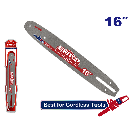 Guide chaine tronçonneuse 16cm EMTOP ECSB6163