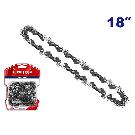 Chaine tronçonneuse 45cm EMTOP ECSL5181