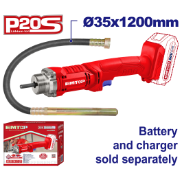 Vibreure a beton φ35 20v EMTOP ECVL202301