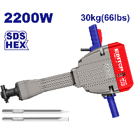 Demolisseur 30kg 2200w 75j EMTOP EDBRH2201