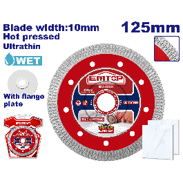 Disque céramique 125 EMTOP EDDCH81251