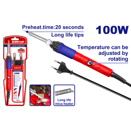 Fer à souder électrique 100w EMTOP EESL10010