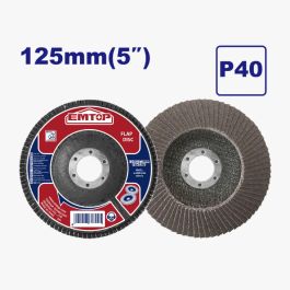 Disque A Lamelle Emtop - EFDS1251 - 125Mm P40