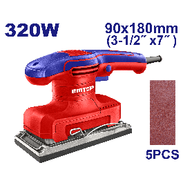 Ponceuse de finition 320w 90x180 EMTOP EFSR3206