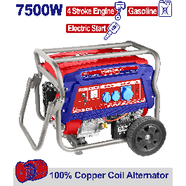 Groupe electrogene 220v ess 7.5kva EMTOP EGGRD7511